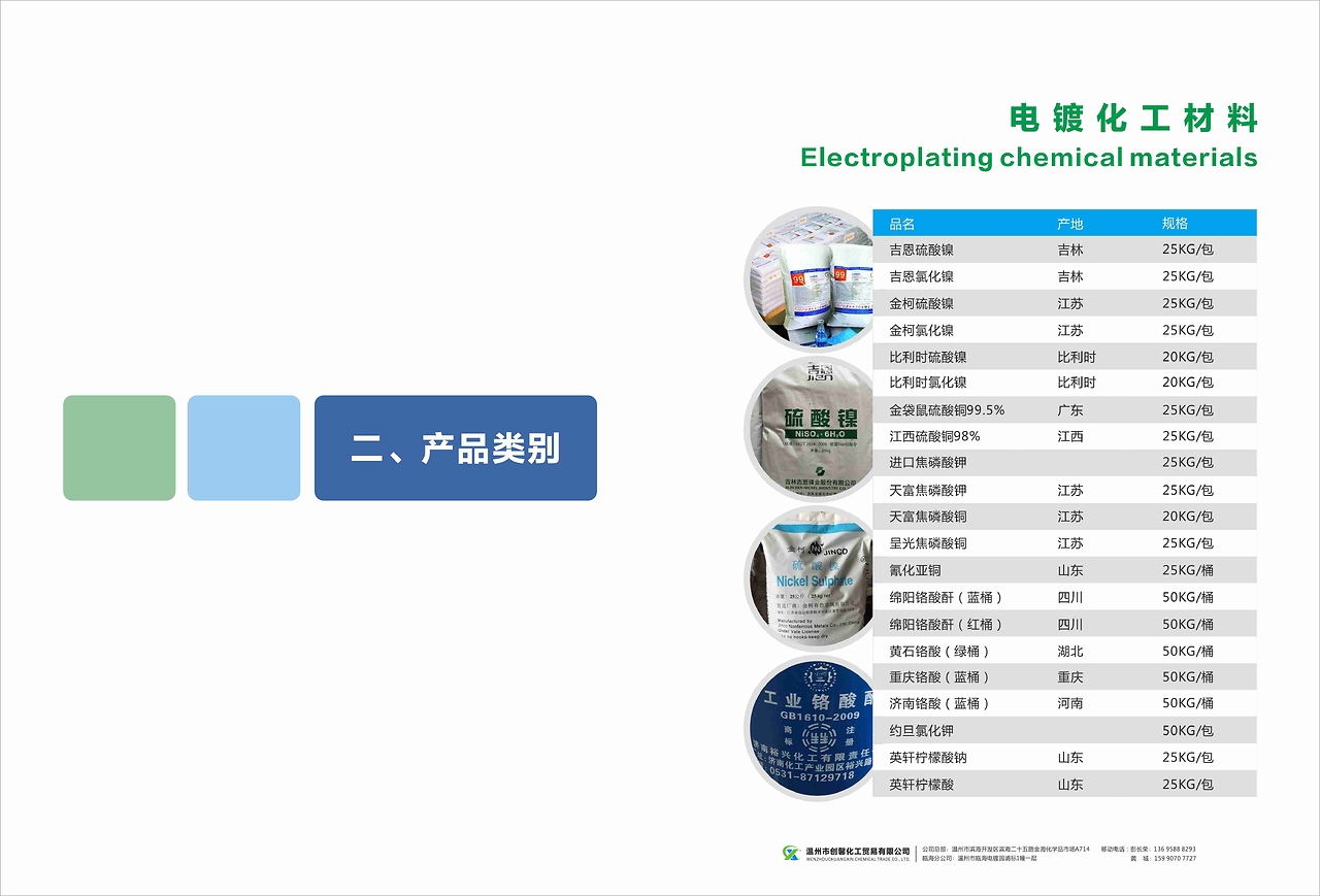 化工产品画册